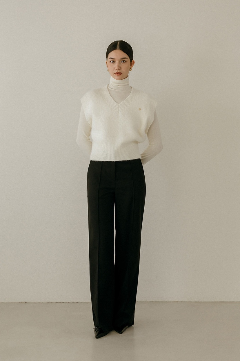 rou.tine直郵韓國代購女裝新品時尚人氣職業休閑推薦休閑褲ANDYOUBROWN休閑褲