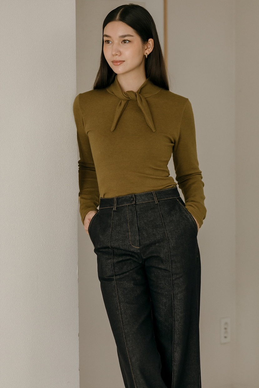 rou.tine直郵韓國代購女裝新品時尚人氣職業休閑推薦休閑褲ANDYOUBROWN休閑褲