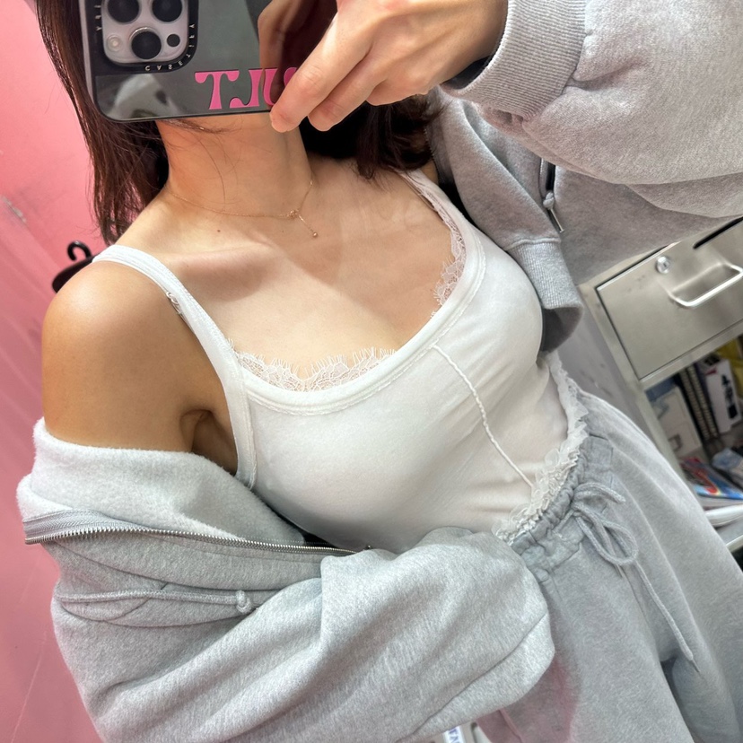 SOUIT by mabel-A直郵韓國代購女裝新品推薦吊帶背心蕾絲SOUIT by mabel-L吊帶/背心
