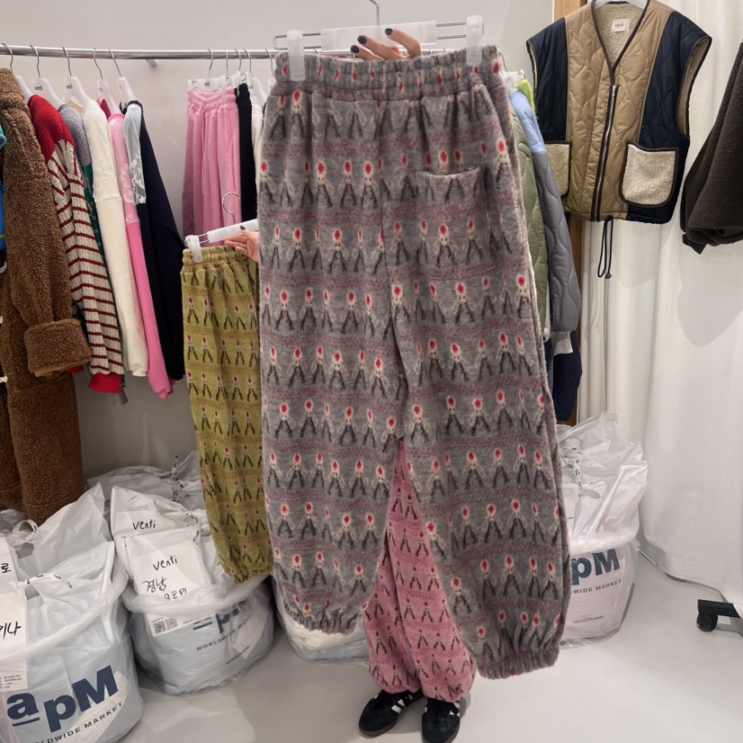 Venti韓國直郵東大門實拍女裝新品24秋冬推薦職業熱賣休閑褲VENTI休閑褲