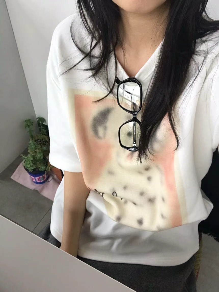 APPEAR韓國直郵女裝新品推薦人氣時尚職業真品24秋冬休閑T恤絨APPEART恤