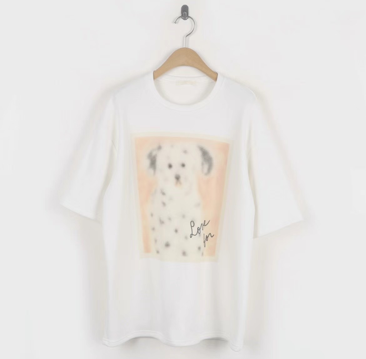 APPEAR韓國直郵女裝新品推薦人氣時尚職業真品24秋冬休閑T恤絨APPEART恤圖色1