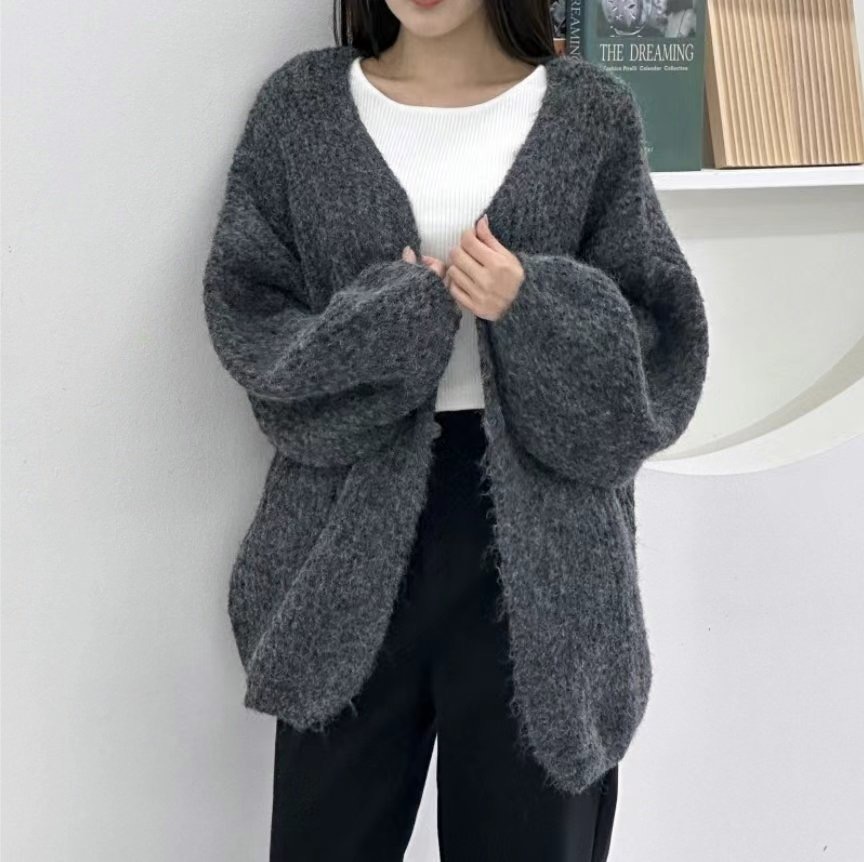 CREAM B直郵韓國代購女裝新品休閑人氣真品24秋冬時尚針織衫CREAM B針織衫圖色2