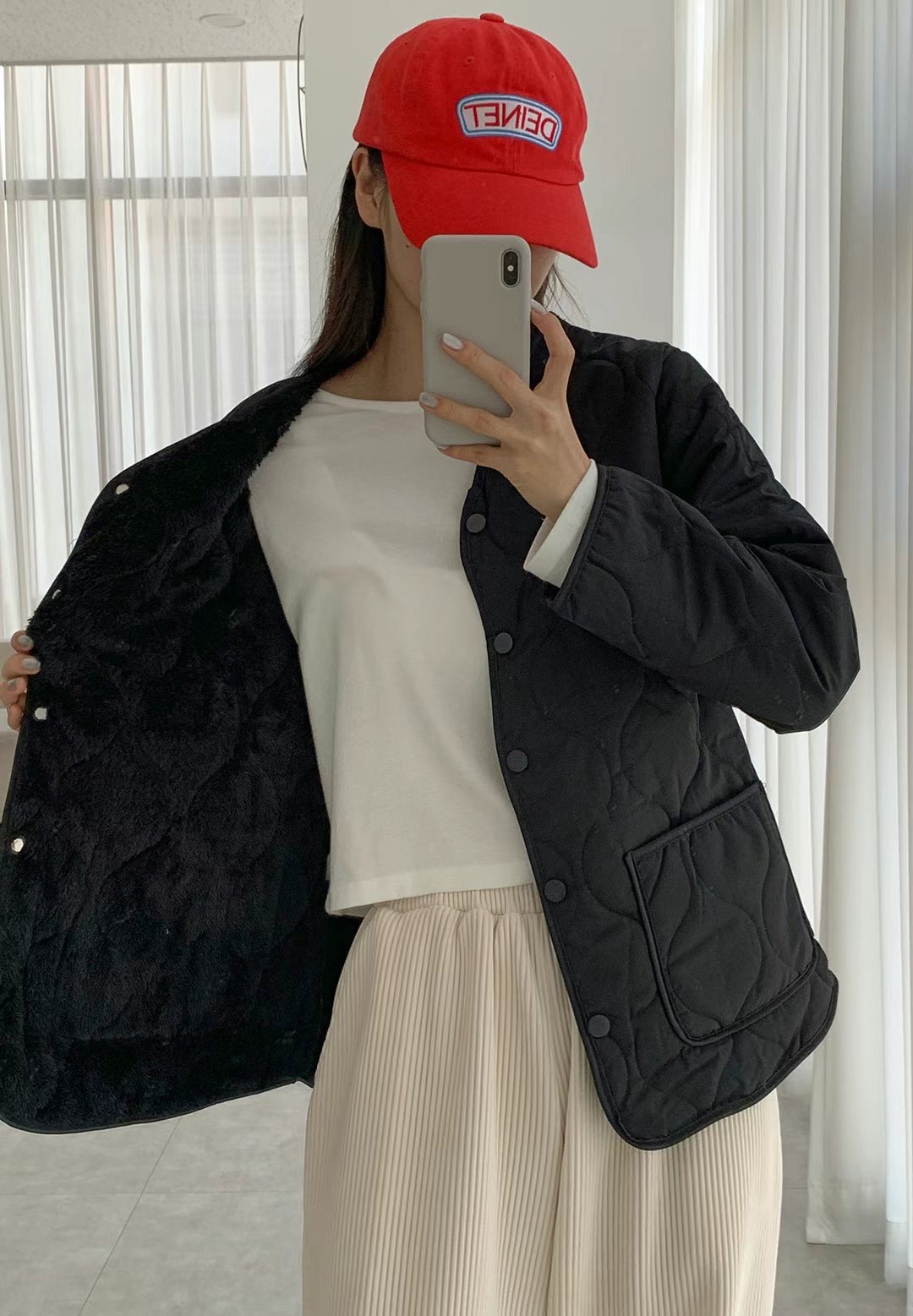 CREAM B韓國直郵東大門代購女裝新品職業推薦24秋冬時尚夾克CREAM B夾克