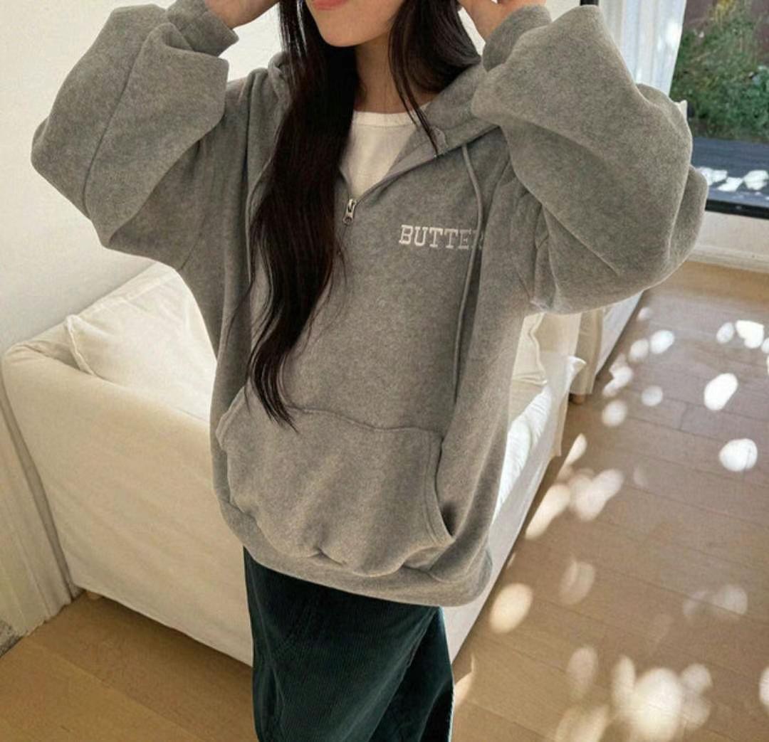 MERCY韓國直郵東大門代購女裝新品真品24秋冬休閑時尚職業衛衣MERCY衛衣圖色2實際價格14000