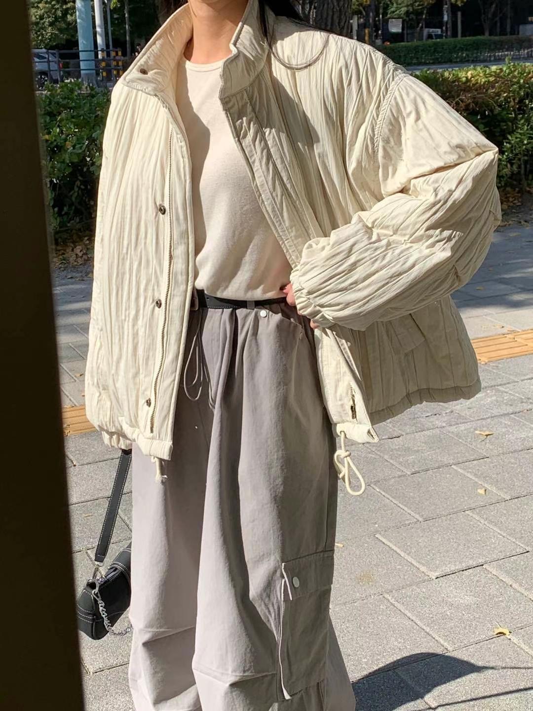ANNSTORY韓國直郵東大門實拍女裝新款真品休閑熱賣人氣夾克ANNSTORY夾克