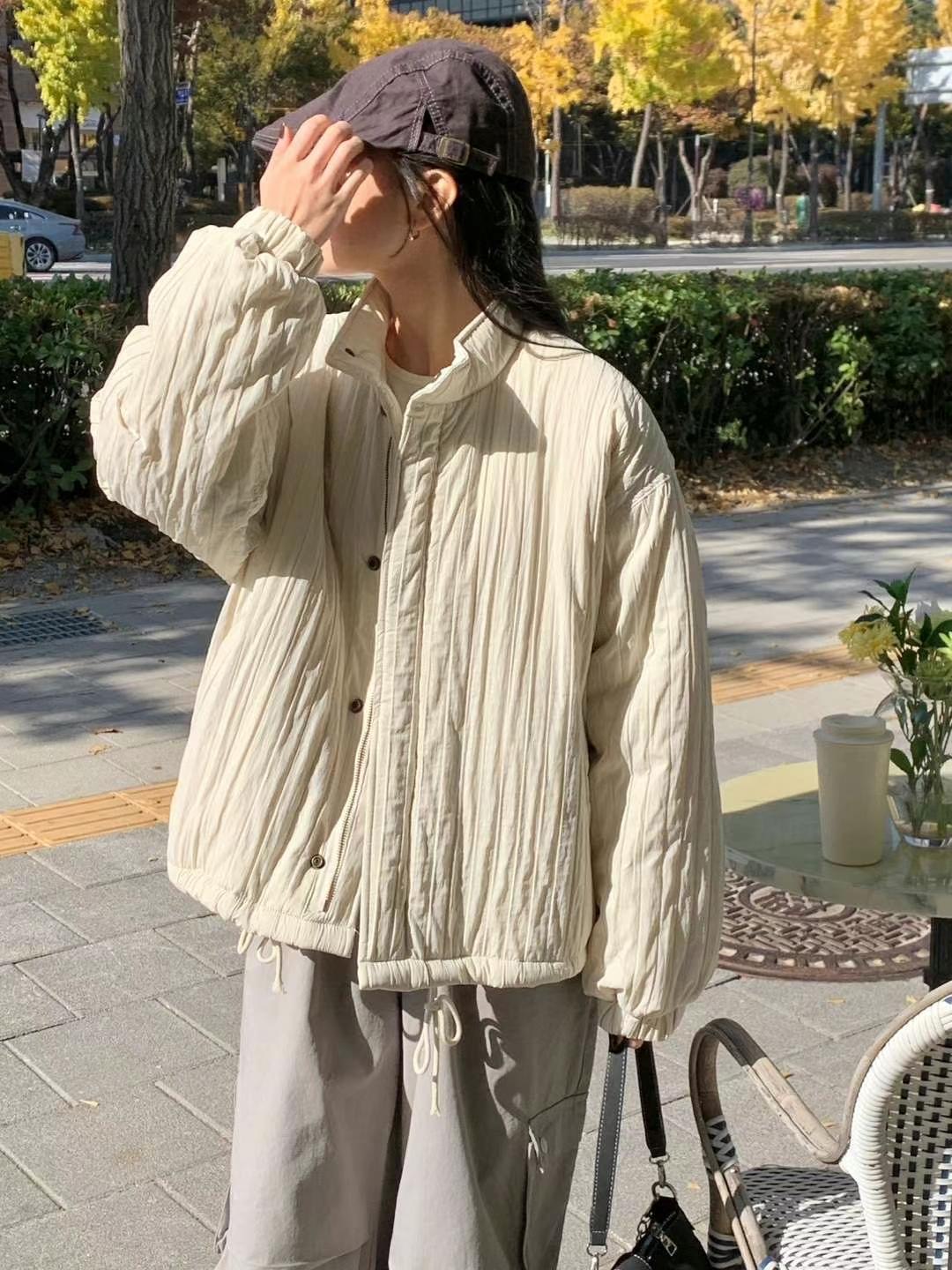 ANNSTORY韓國直郵東大門實拍女裝新款真品休閑熱賣人氣夾克ANNSTORY夾克圖色1