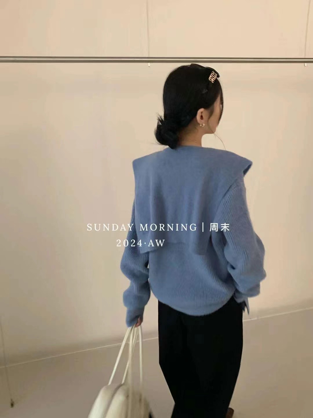 THE NEW韓國直郵東大門代購女裝新品休閑推薦24秋冬套裝開衫THE NEW套裝