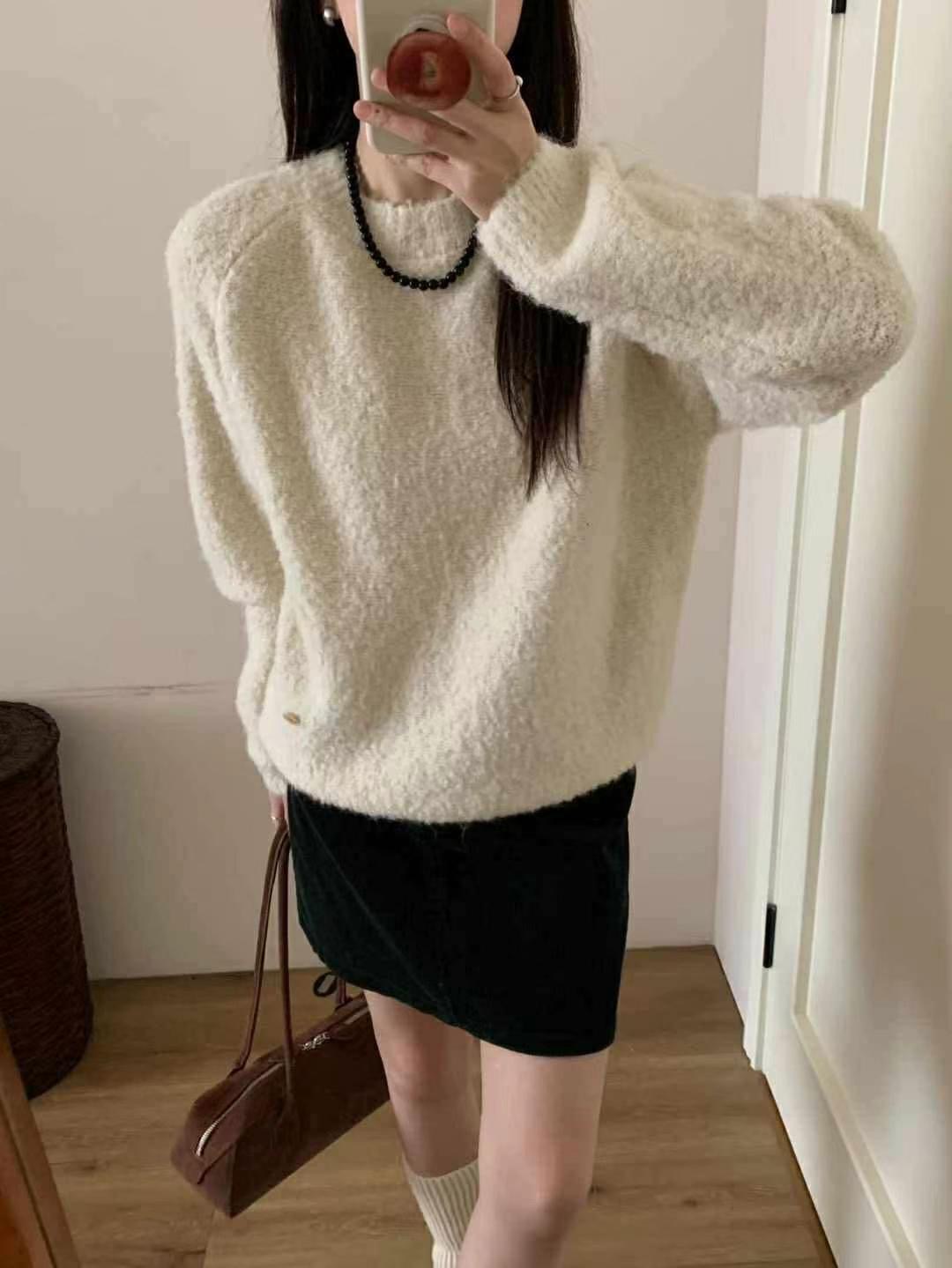 THE NEW直郵韓國代購女裝新款推薦職業熱賣時尚24秋冬針織衫THE NEW針織衫