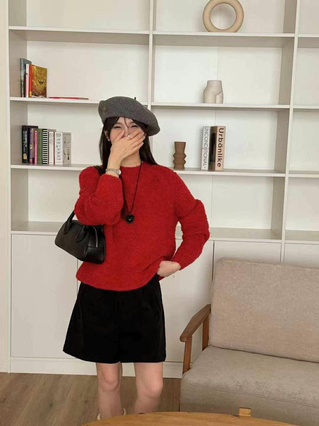 THE NEW直郵韓國代購女裝新款推薦職業熱賣時尚24秋冬針織衫THE NEW針織衫圖色2