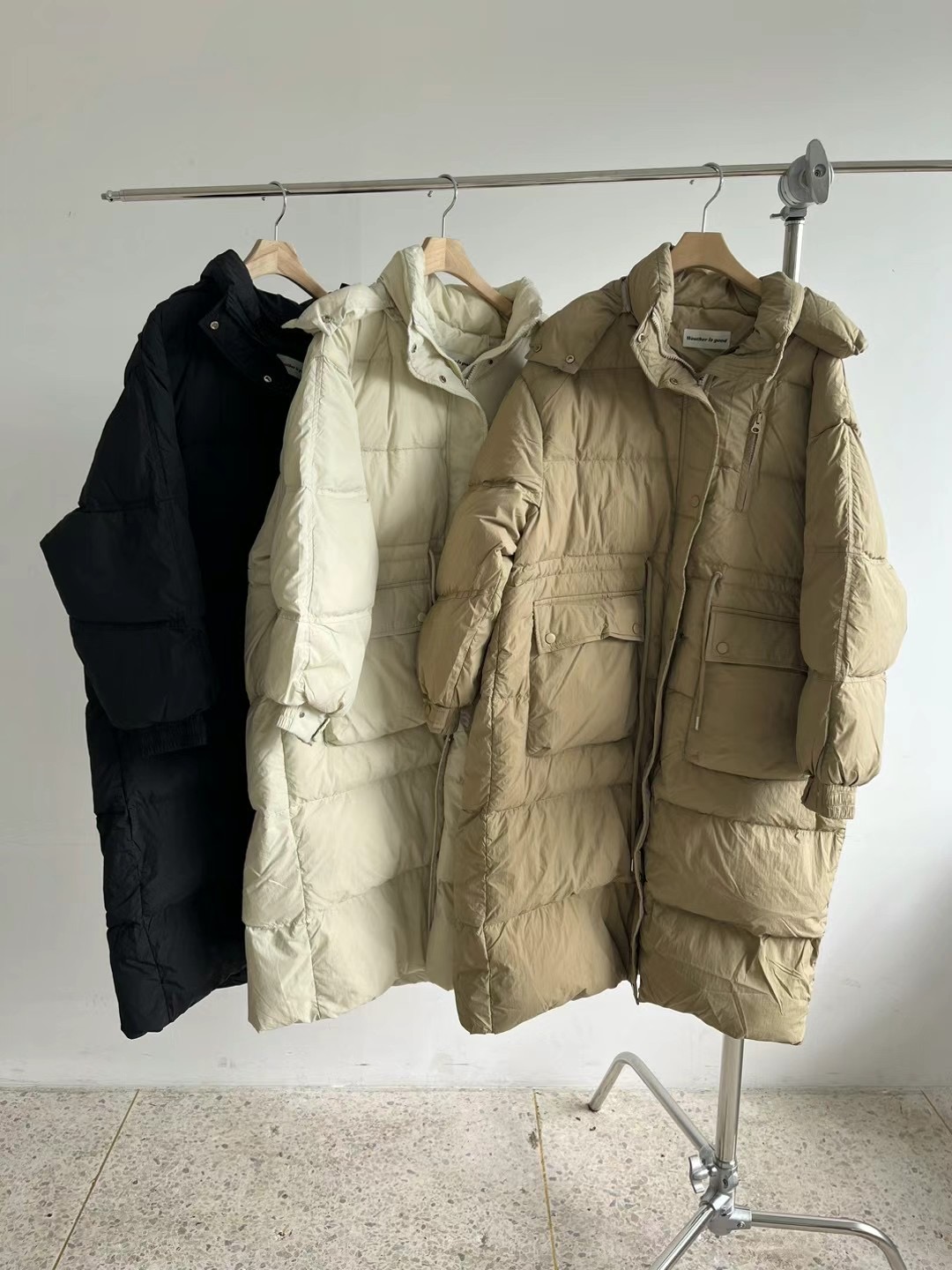 WEATHERISGOOD韓國直郵女裝新款職業人氣熱賣真品推薦長款棉服WEATHERISGOOD長款棉服