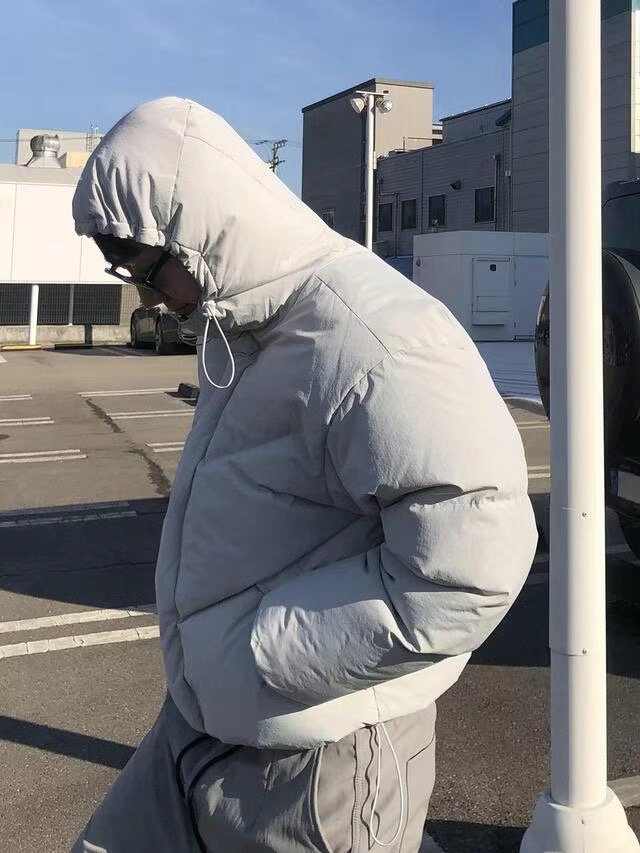 SPACE韓國直郵東大門代購女裝新品熱賣真品24秋冬短款羽絨服SPACE-男裝短款羽絨服