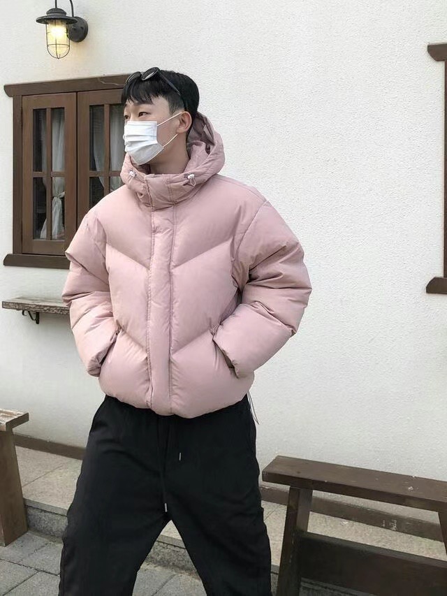 SPACE韓國直郵東大門代購女裝新品熱賣真品24秋冬短款羽絨服SPACE-男裝短款羽絨服圖色1