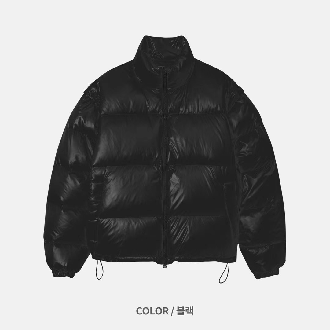 SPACE韓國直郵女裝新品職業休閑真品熱賣人氣短款羽絨服可拆卸SPACE-男裝短款羽絨服圖色4