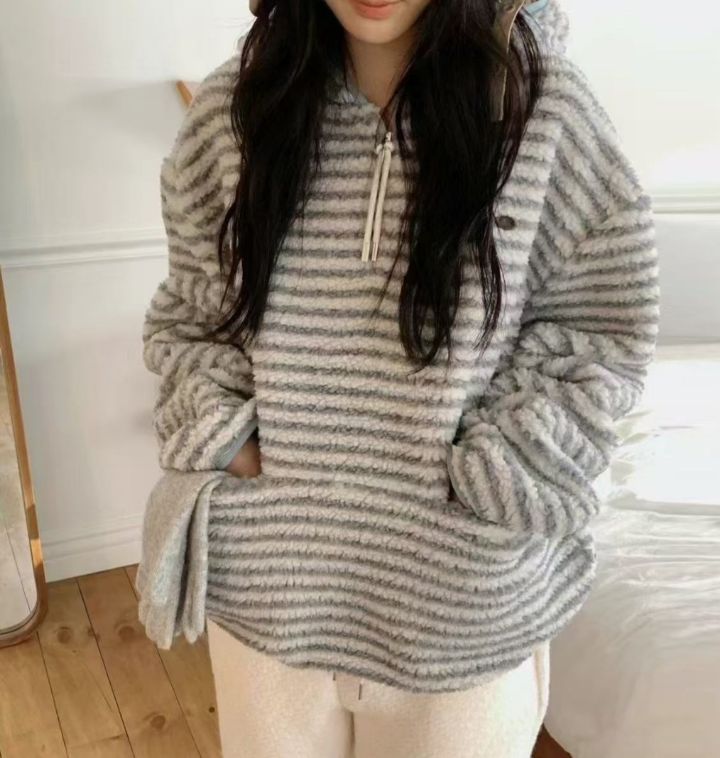 BELLINO293韓國直郵東大門實拍女裝新品時尚職業24秋冬衛衣BOBBIE DOLL衛衣
