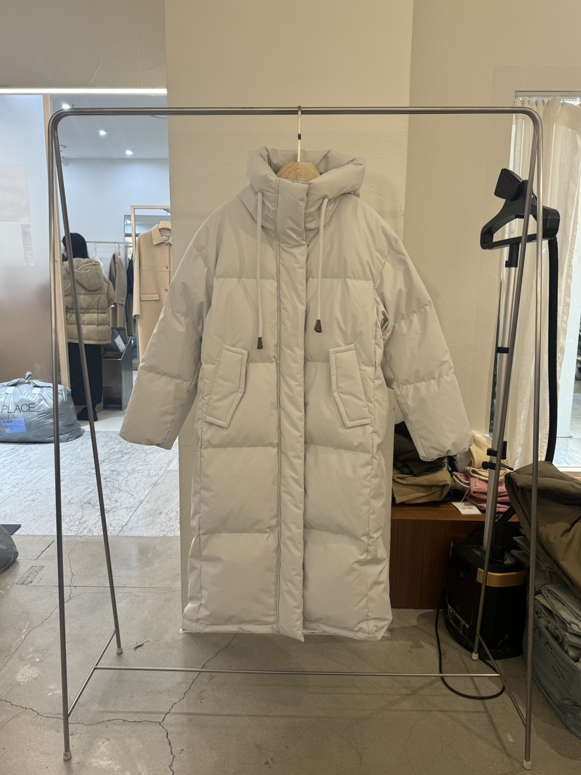 BPLAN韓國直郵東大門實拍女裝新品時尚真品休閑長款羽絨服鵝絨BPLAN長款羽絨服