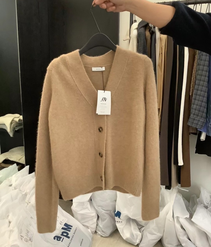 MOANI韓國直郵東大門實拍女裝新款職業時尚熱賣24秋冬休閑毛衣MOANI毛衣圖色2