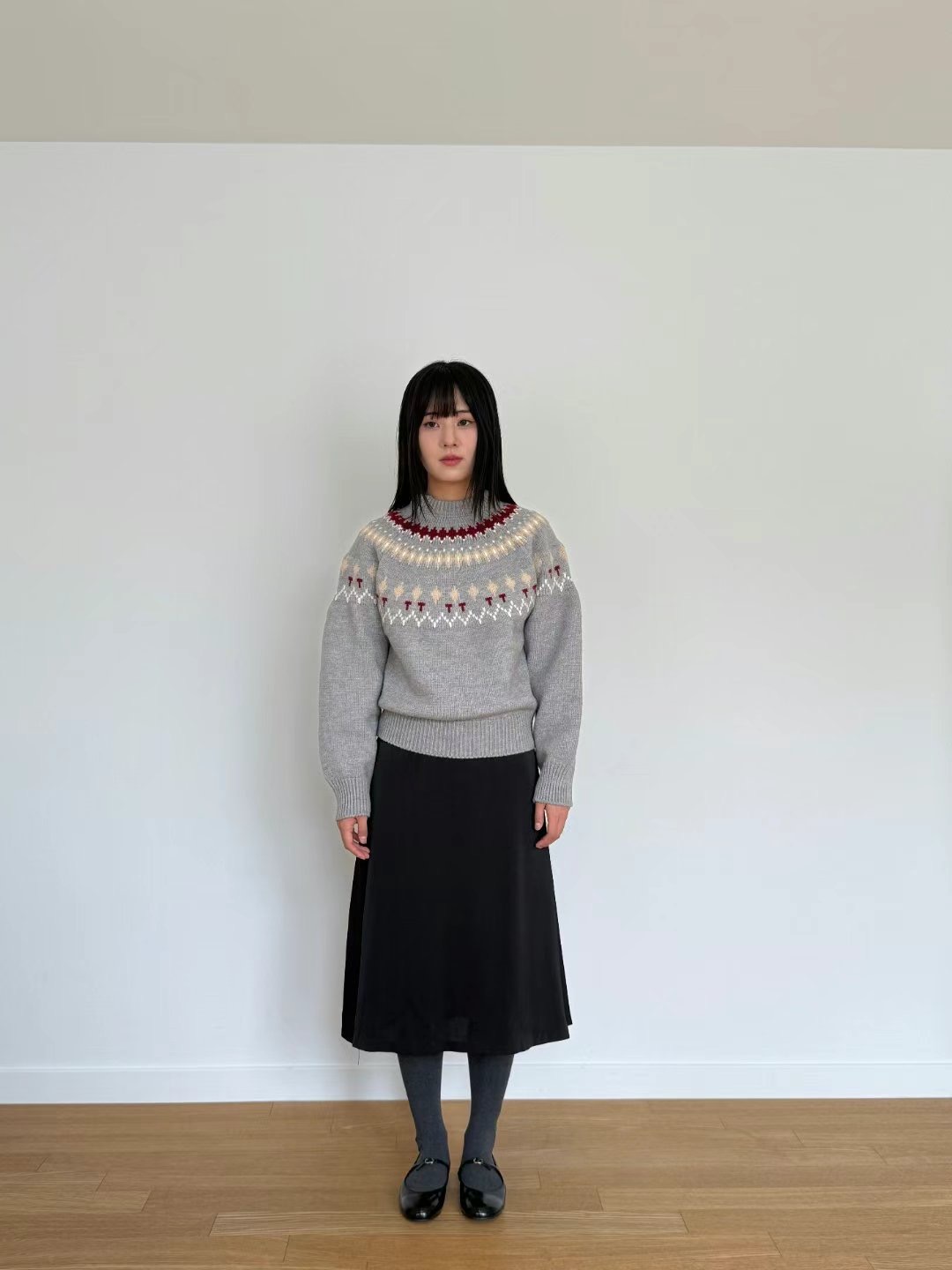 THEBARN韓國直郵女裝新品人氣真品時尚熱賣24秋冬推薦職業毛衣THEBARN毛衣圖色3