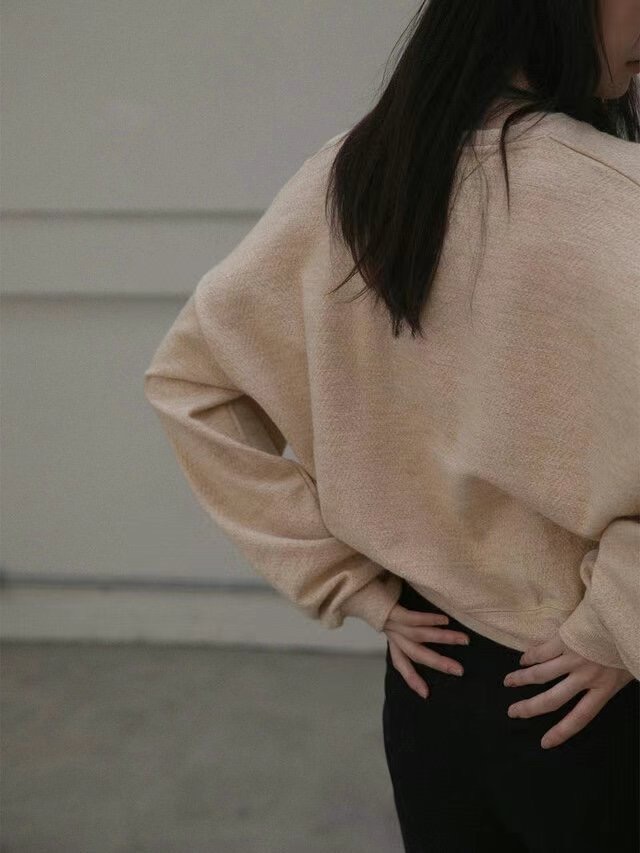 THEBARN韓國直郵東大門實拍女裝新款休閑24秋冬推薦長袖T恤THEBARN長袖T恤