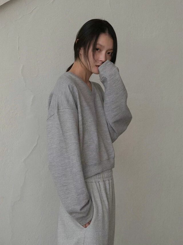 THEBARN韓國直郵東大門實拍女裝新款休閑24秋冬推薦長袖T恤THEBARN長袖T恤