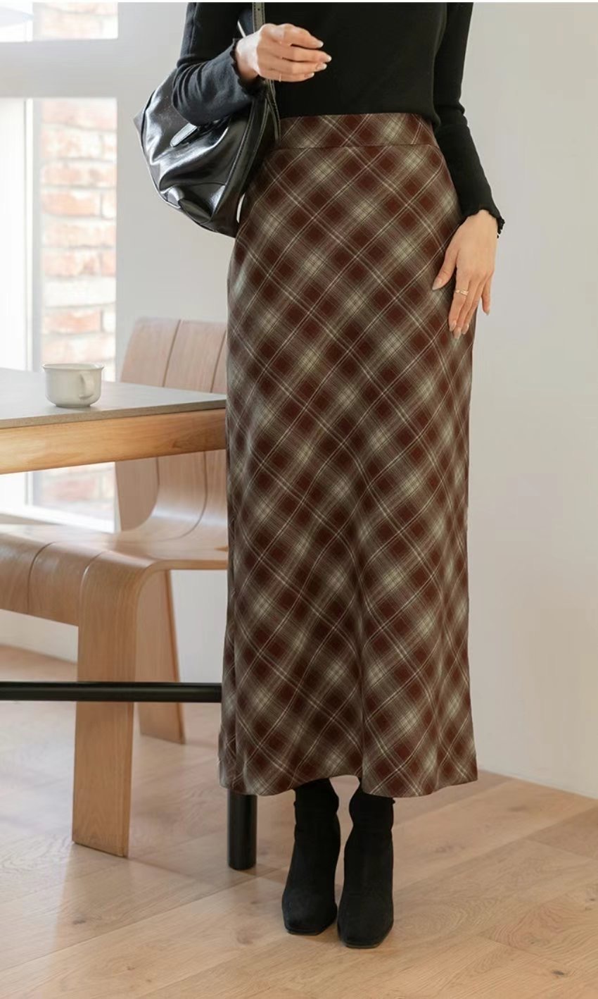 MELON直郵韓國代購女裝新款時尚推薦休閑熱賣真品24秋冬長裙ANDANTE長裙