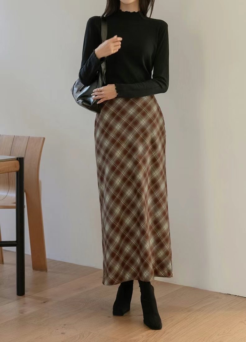 MELON直郵韓國代購女裝新款時尚推薦休閑熱賣真品24秋冬長裙ANDANTE長裙