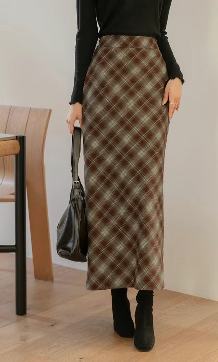 MELON直郵韓國代購女裝新款時尚推薦休閑熱賣真品24秋冬長裙ANDANTE長裙