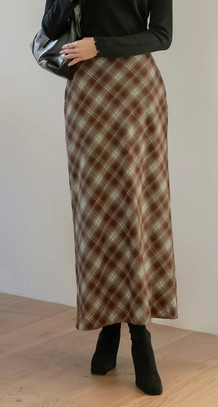 MELON直郵韓國代購女裝新款時尚推薦休閑熱賣真品24秋冬長裙ANDANTE長裙