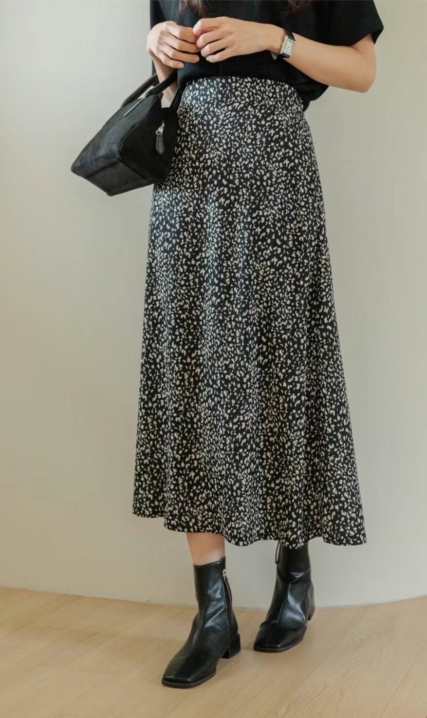 MELON直郵韓國代購女裝新品休閑真品人氣熱賣職業時尚24秋冬長裙ANDANTE長裙