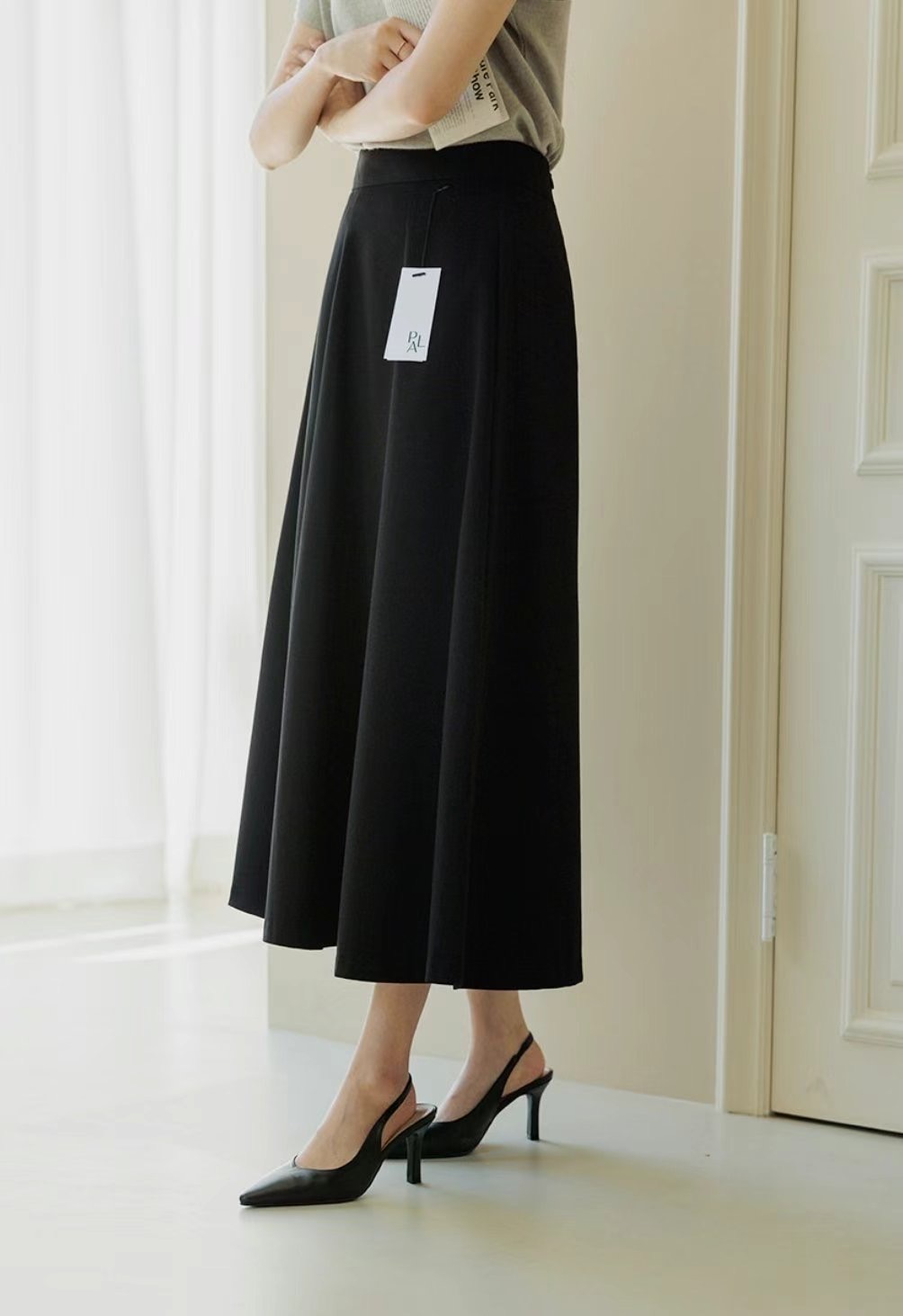 MELON韓國直郵女裝新款時尚職業熱賣真品24秋冬休閑推薦長裙ANDANTE長裙