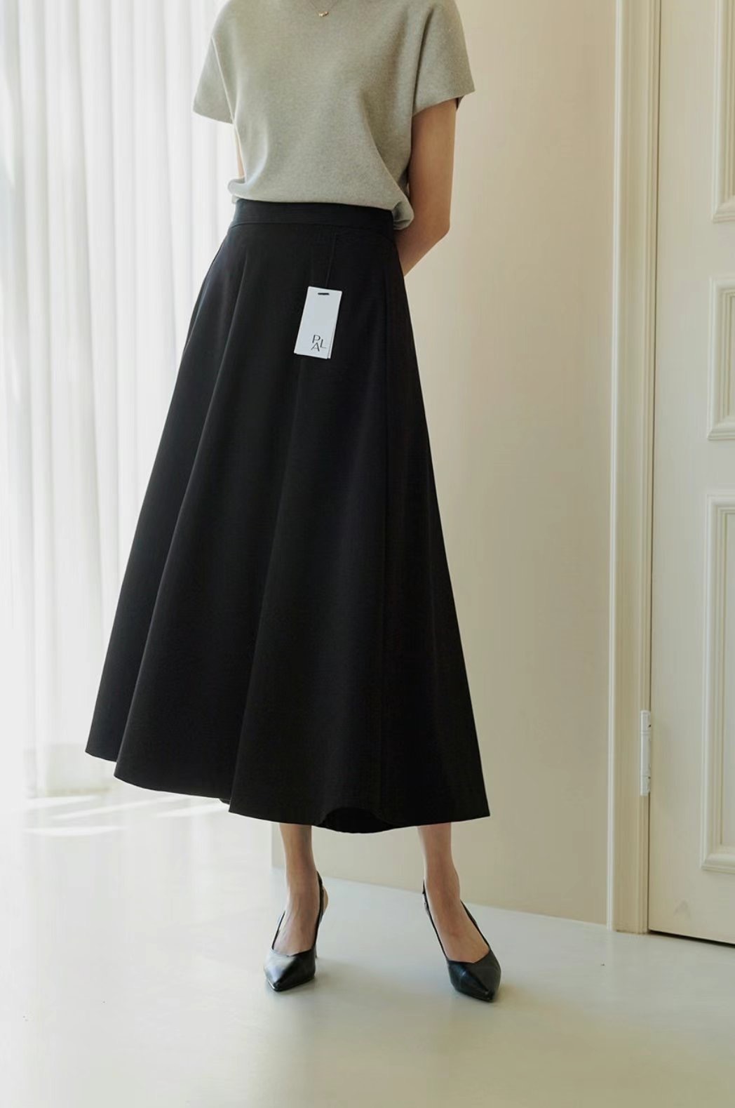 MELON韓國直郵女裝新款時尚職業熱賣真品24秋冬休閑推薦長裙ANDANTE長裙圖色3