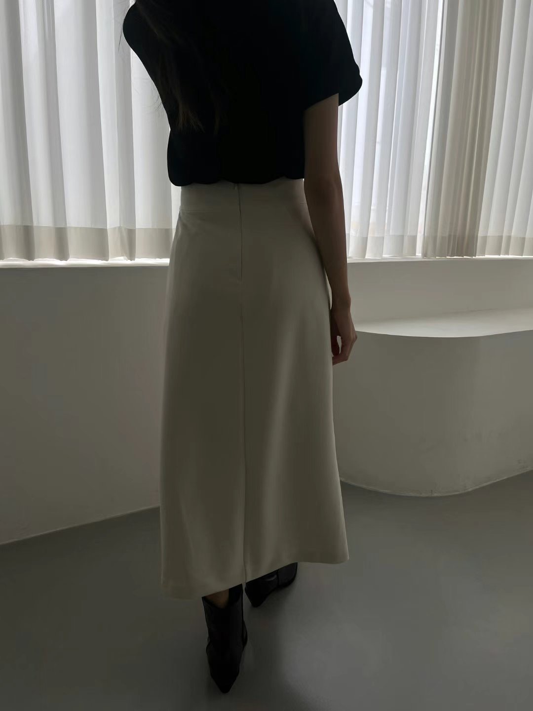 MELON韓國直郵東大門代購女裝新款休閑時尚24秋冬推薦真品長裙ANDANTE長裙