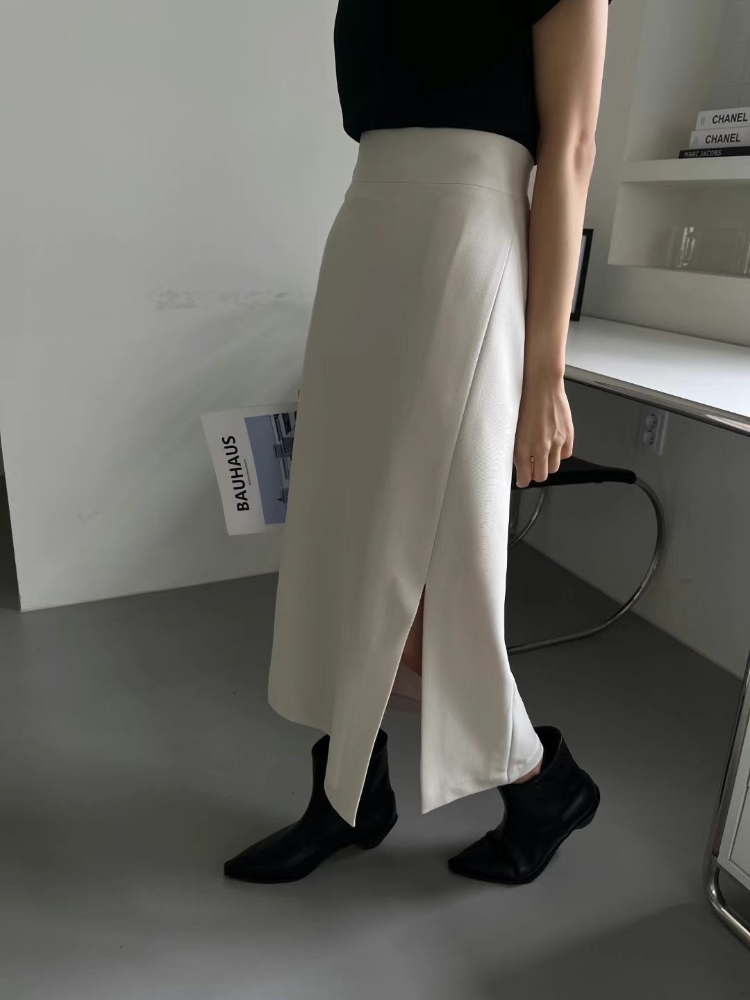 MELON韓國直郵東大門代購女裝新款休閑時尚24秋冬推薦真品長裙ANDANTE長裙