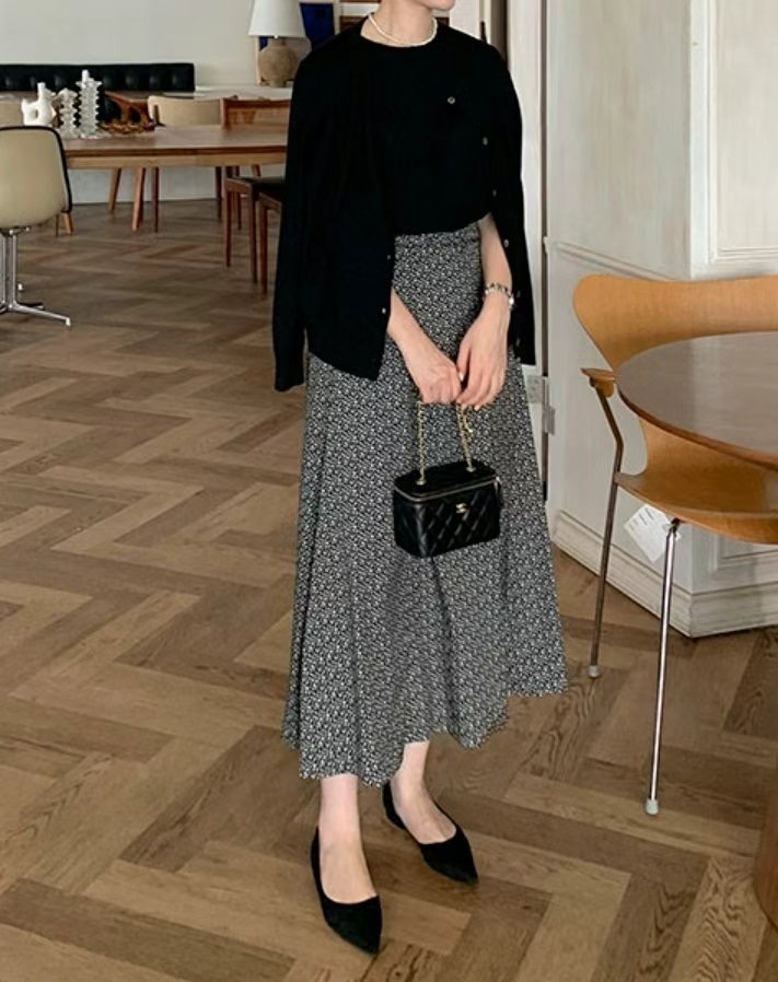 MELON韓國直郵女裝新款人氣熱賣真品24秋冬推薦休閑時尚長裙ANDANTE長裙