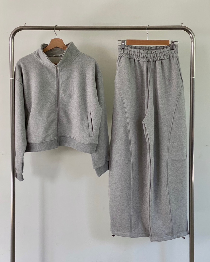 TAE JOON/WALNUT韓國直郵東大門實拍女裝新品真品套裝拉絲拉絨TAE JOON.WALNUT套裝圖色2
