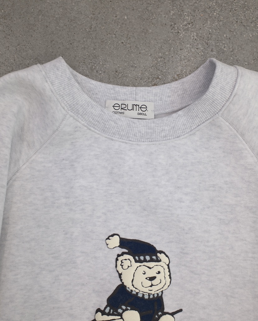 eRume直郵韓國代購女裝新品職業24秋冬推薦時尚人氣衛衣小熊ERUME衛衣