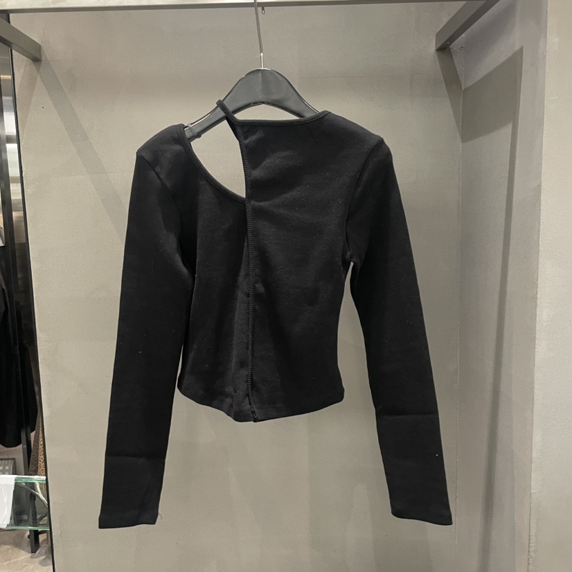KirKe韓國直郵女裝新品24秋冬時尚真品推薦人氣休閑長袖T恤KIRKE長袖T恤