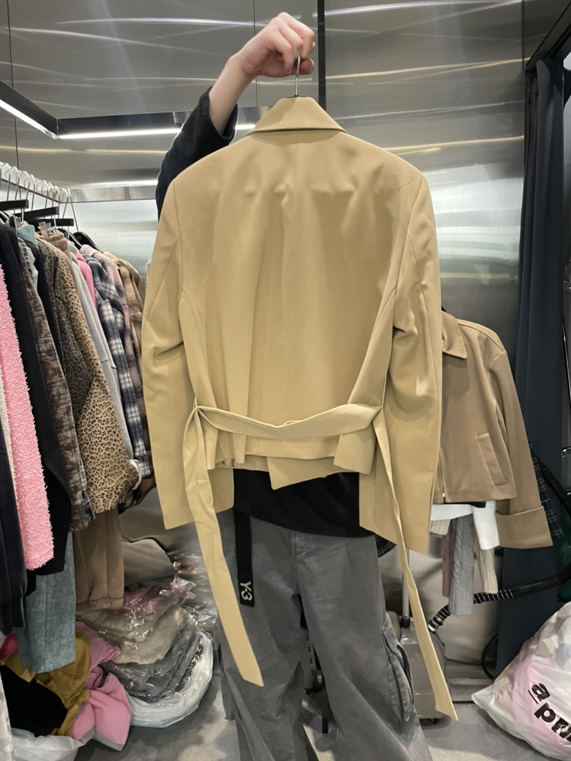 KirKe韓國直郵女裝新品24秋冬推薦職業真品時尚人氣休閑夾克KIRKE夾克
