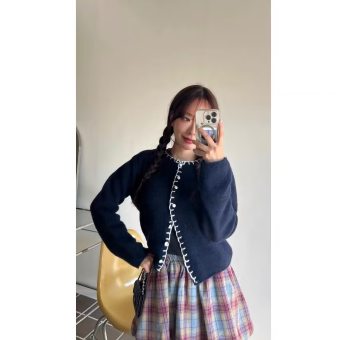 HEY/TO SEWING韓國直郵東大門代購女裝新品時尚24秋冬針織衫BY HEY/TO SEWING針織衫
