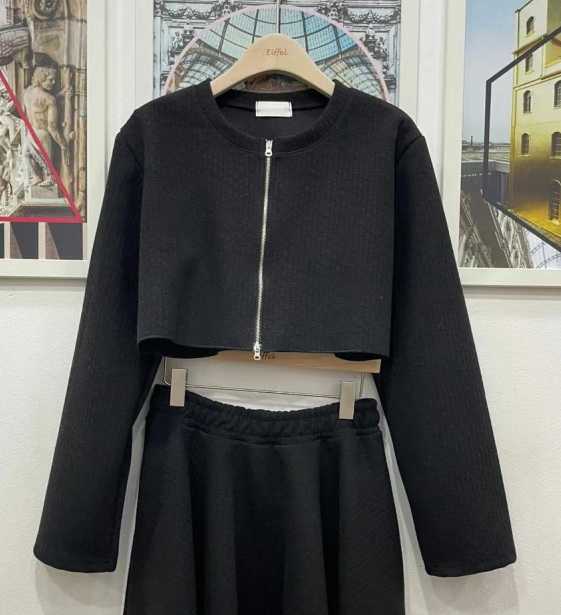 EIFFEL韓國直郵女裝新款休閑推薦24秋冬人氣熱賣職業夾克開衫EIFFEL夾克圖色4