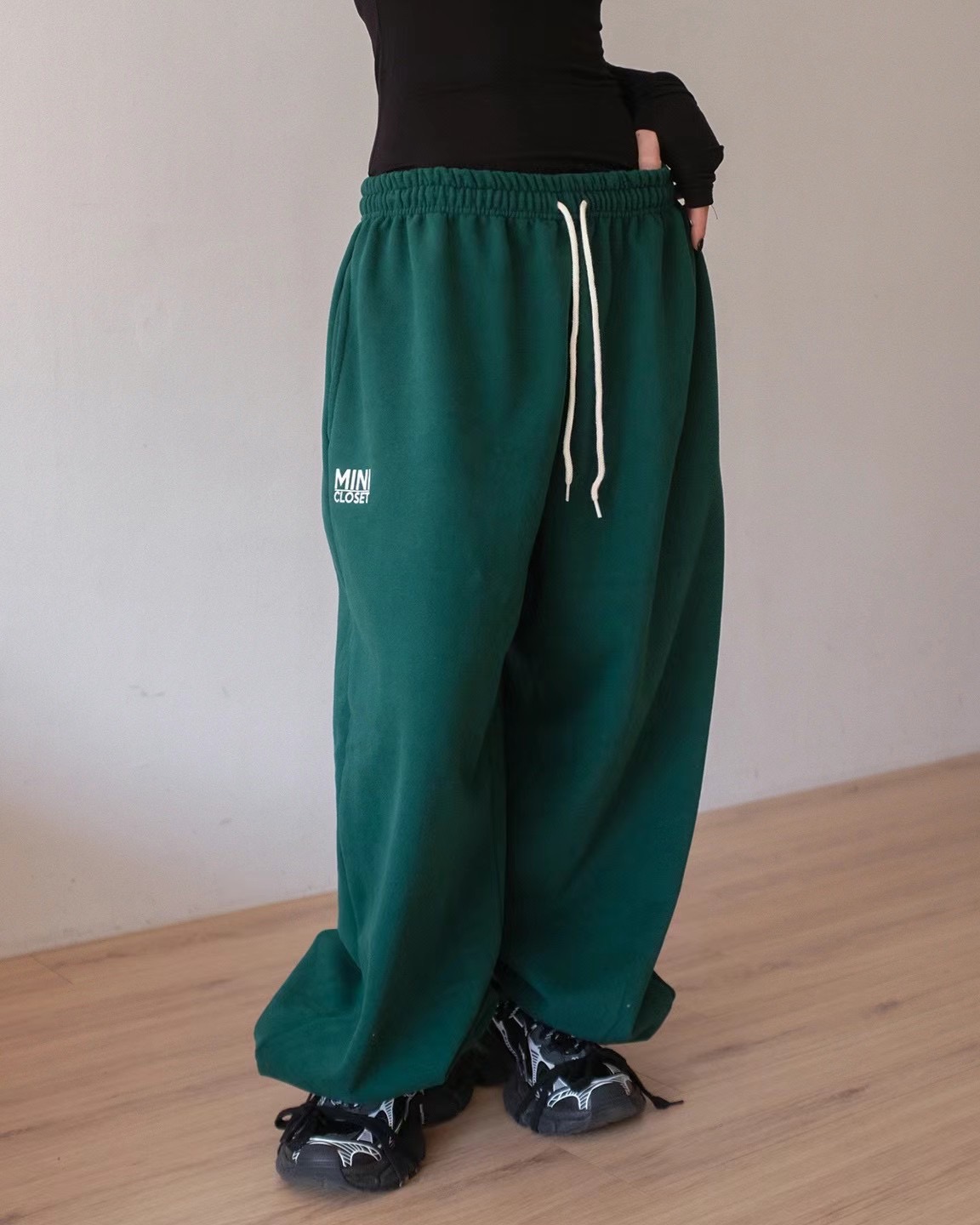 MINICLOSET直郵韓國代購女裝新品休閑人氣熱賣真品職業休閑褲MINICLOSET休閑褲