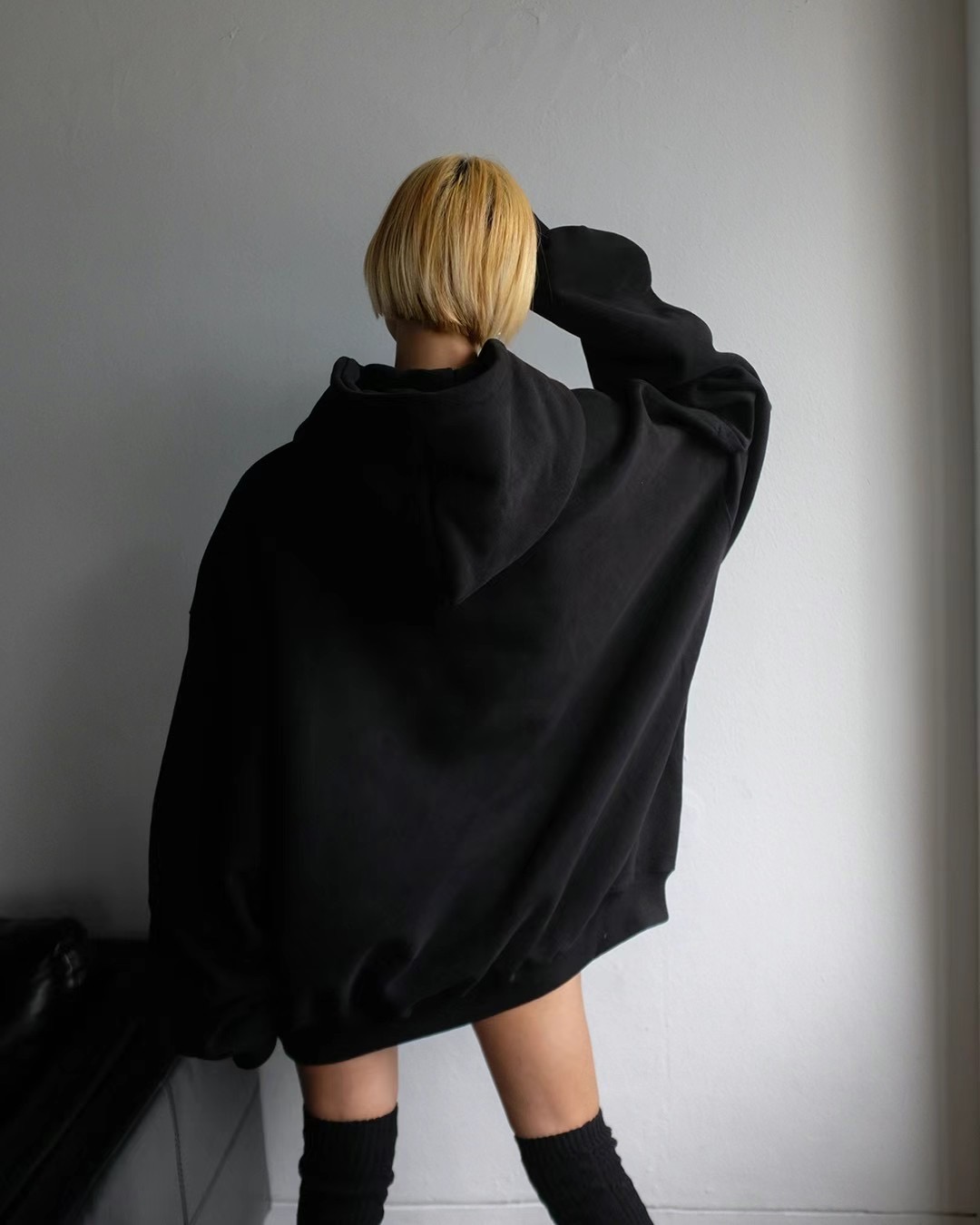 MINICLOSET韓國直郵東大門代購女裝新款24秋冬休閑衛衣兜帽MINICLOSET衛衣