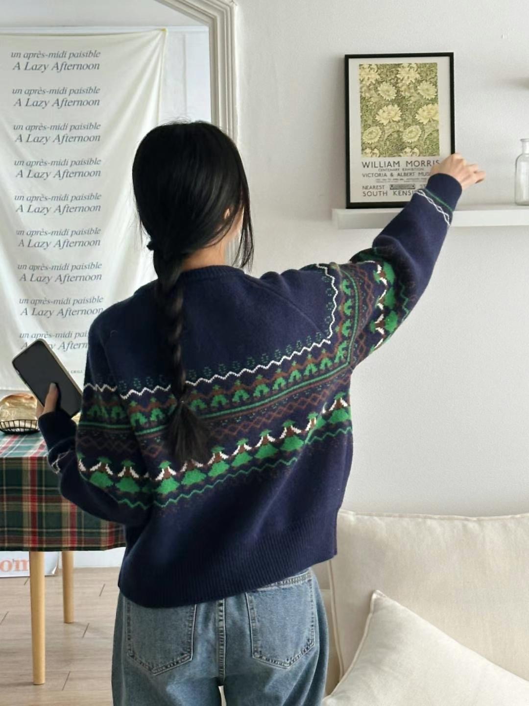 TTUTTA韓國直郵東大門代購女裝新款熱賣24秋冬職業推薦針織衫TTUTTA針織衫