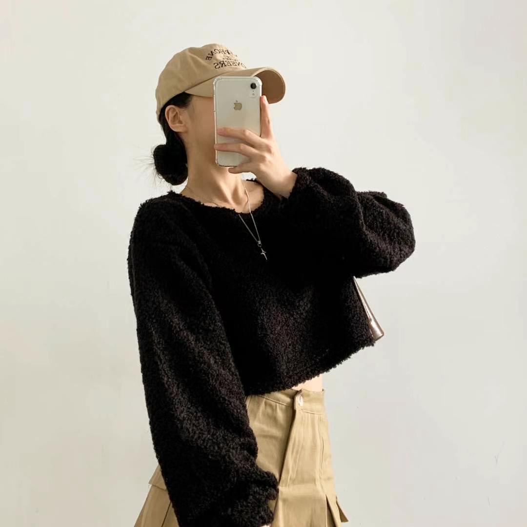 PINK POUCH直郵韓國代購女裝新款推薦職業人氣真品休閑針織衫PINK POUCH針織衫圖色4