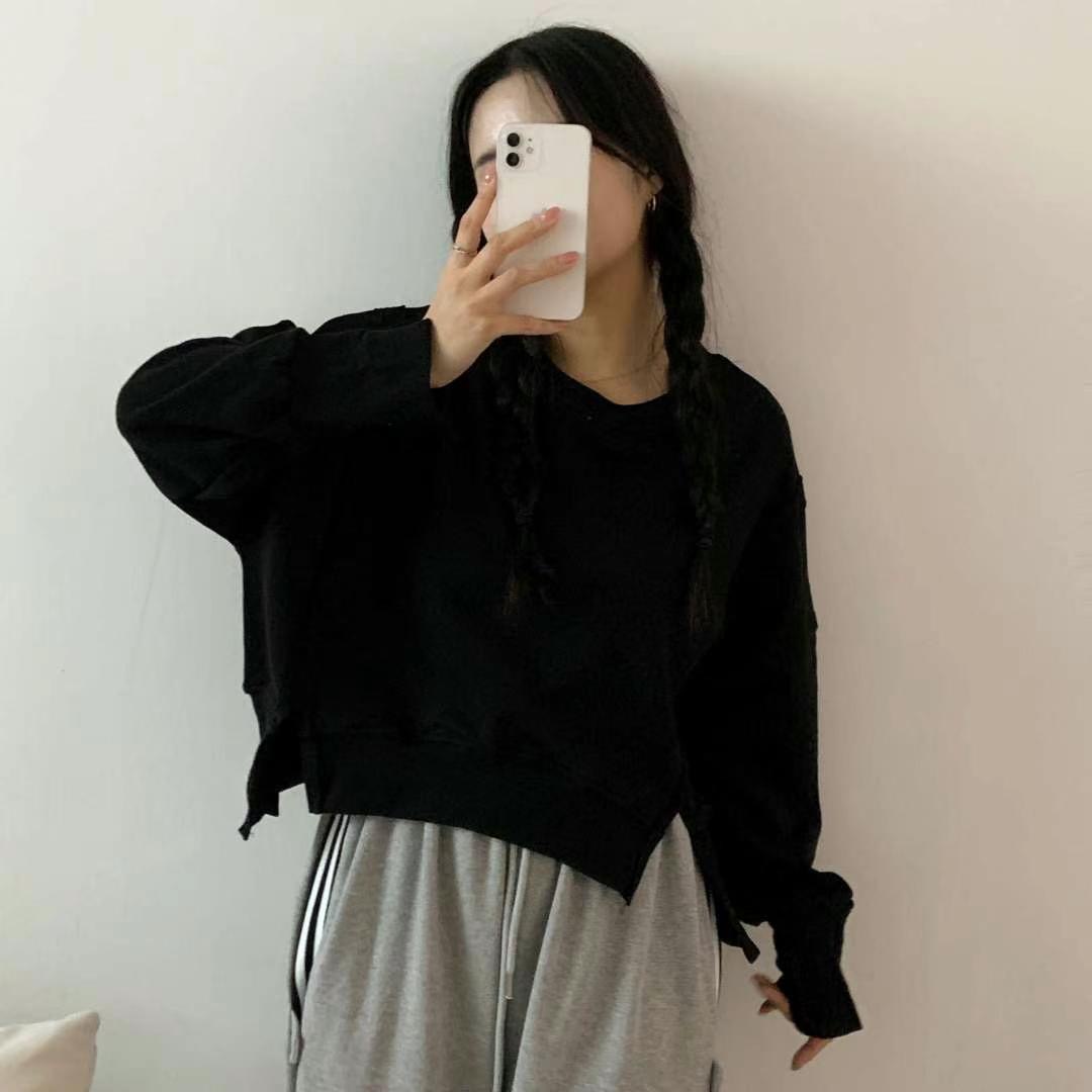 PINK POUCH韓國直郵東大門實拍女裝新品人氣職業真品熱賣衛衣PINK POUCH衛衣圖色4
