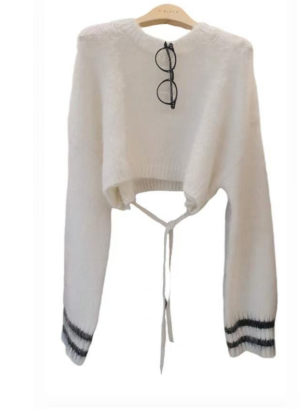 A BLACK韓國直郵女裝新款熱賣推薦職業24秋冬人氣時尚針織衫HARUHA針織衫圖色1