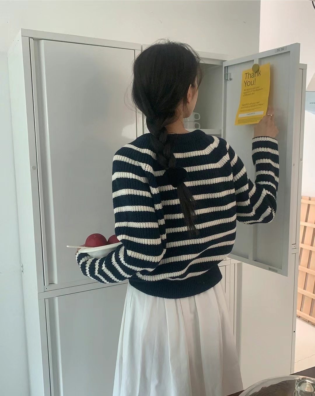 TWELVE-OT直郵韓國代購女裝新品推薦休閑職業24秋冬針織衫TWELVE-OT針織衫
