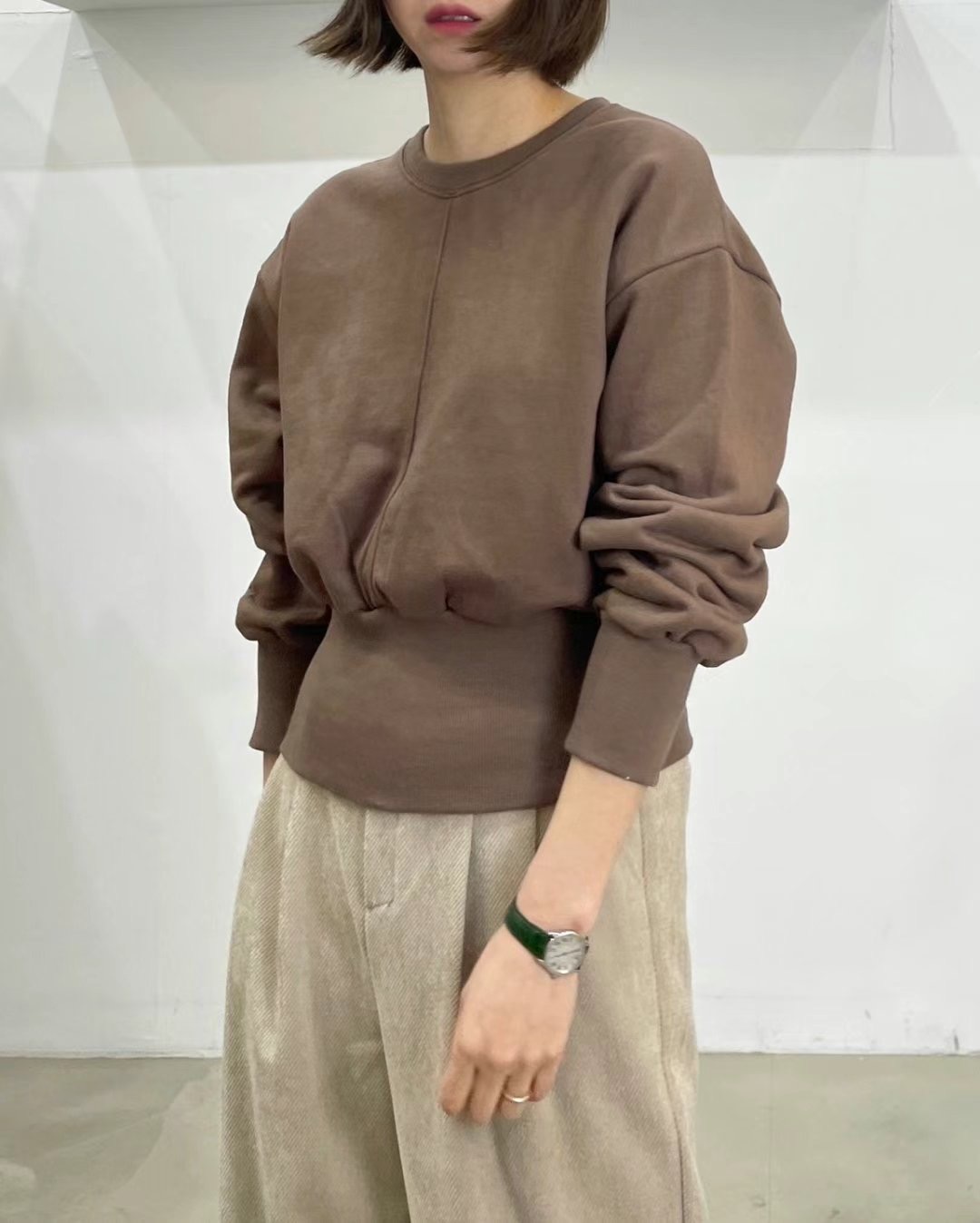CRUCIALSTAR直郵韓國代購女裝新款時尚真品職業熱賣人氣衛衣CRUCIALSTAR衛衣圖色2