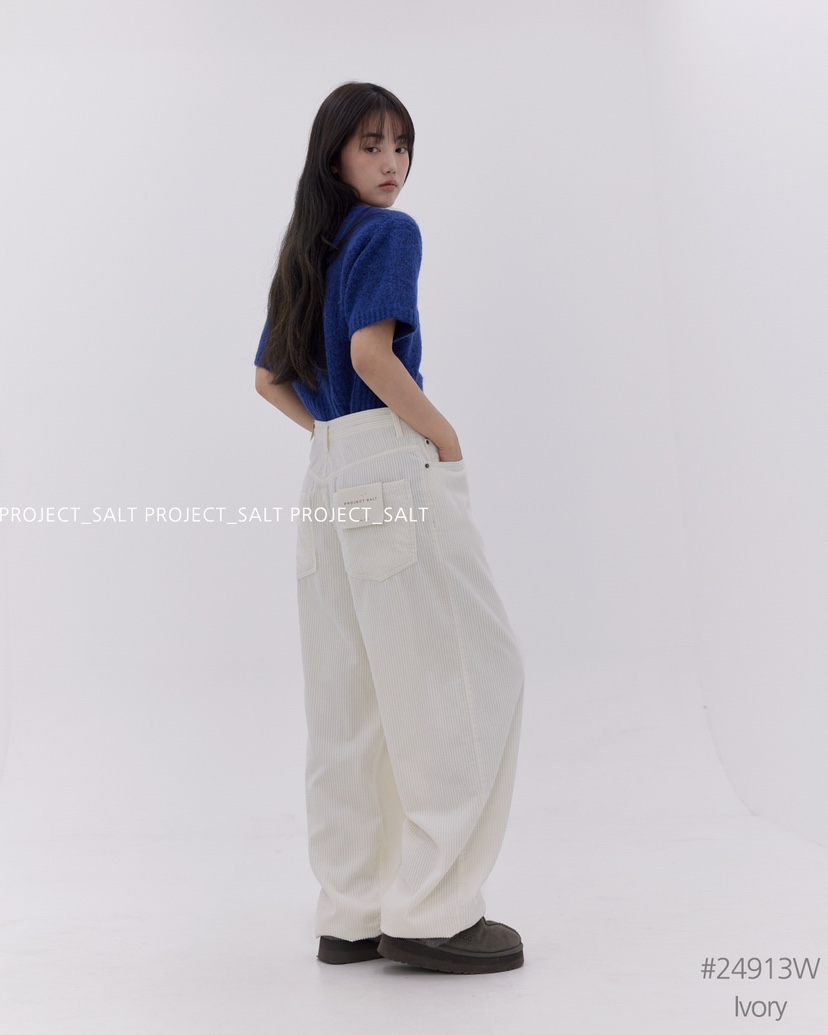 PROJECTSALT韓國代購女裝新款人氣時尚推薦24秋夏休閑休閑褲PROJECTSALT休閑褲