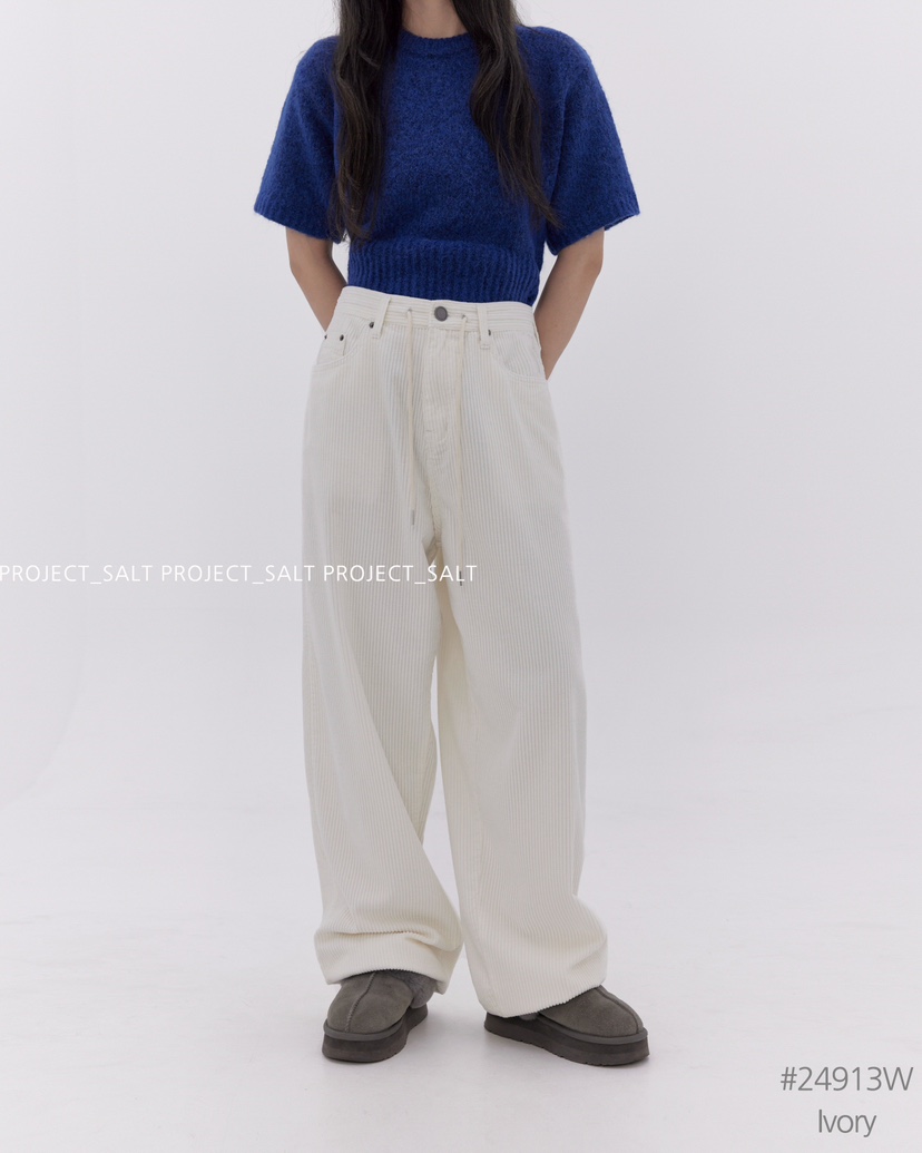 PROJECTSALT韓國代購女裝新款人氣時尚推薦24秋夏休閑休閑褲PROJECTSALT休閑褲